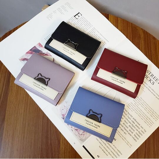 Женский кошелек, фиолетовый П2325