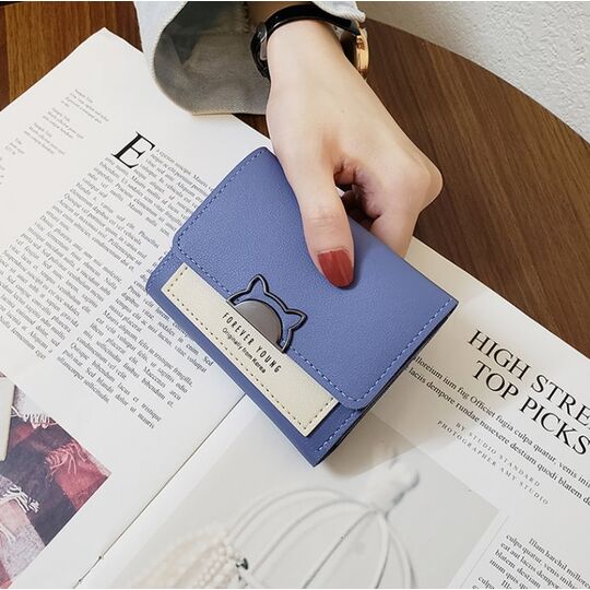 Жіночий гаманець, синій П2326