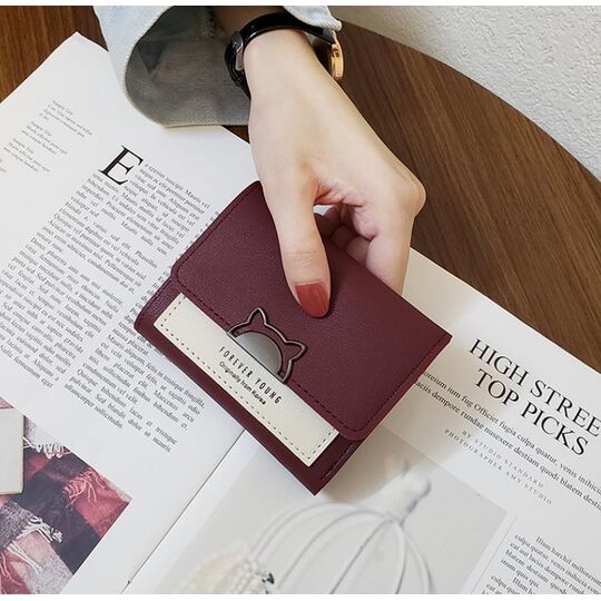 Жіночий гаманець, червоний П2328