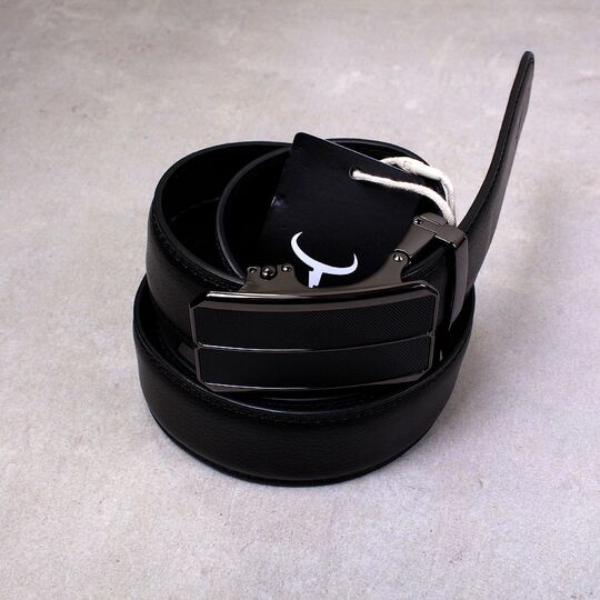 Чоловічий ремінь COWATHER, чорний П2342