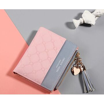 Жіночий гаманець DEABOLAR, рожевий П0137