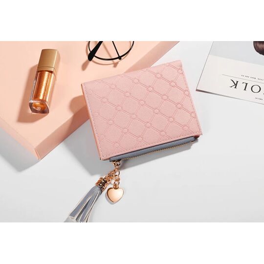 Жіночий гаманець DEABOLAR, рожевий П0137