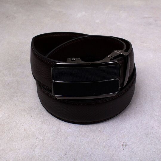 Мужской ремень COWATHER, коричневый П2343