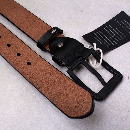 Чоловічий ремінь COWATHER, чорний П2344