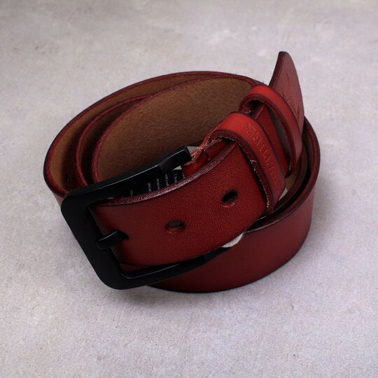 Чоловічий ремінь COWATHER, коричневий П2346