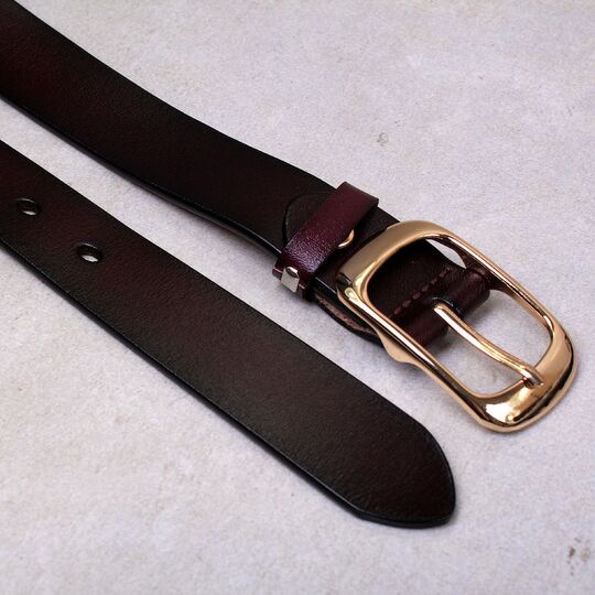 Жіночий ремінь COWATHER, коричневий П2347