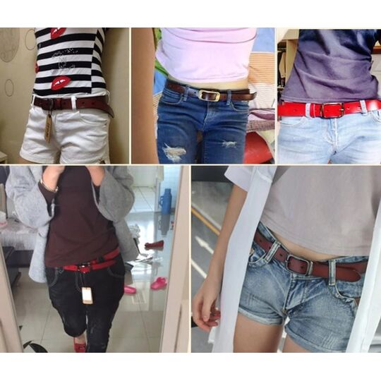 Жіночий ремінь COWATHER, чорний П2353 Жіночий ремінь COWATHER, чорний П2353