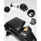 Мужская сумка слинг, черная П2354