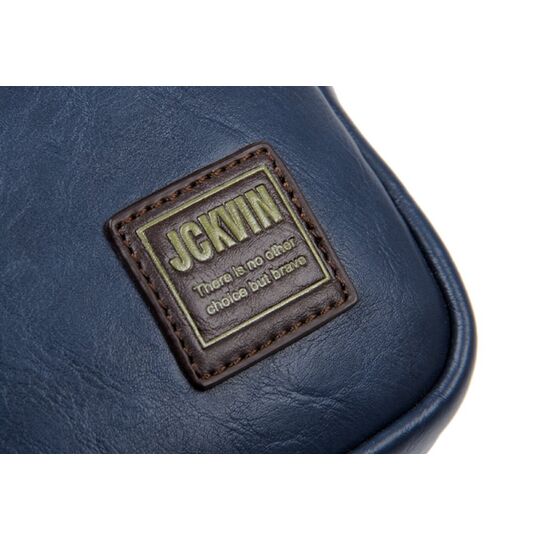 Чоловіча сумка слінг + портмоне, чорна П2355