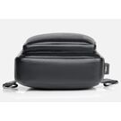 Мужская сумка слинг + портмоне, синяя П2356