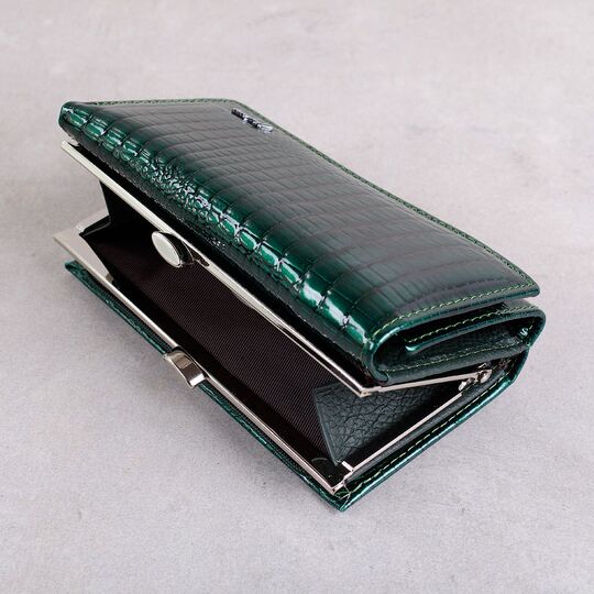 Жіночий гаманець HH, зелений П2360
