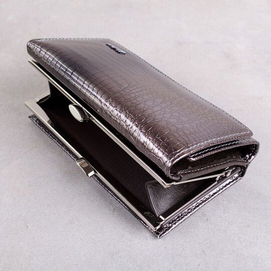 Жіночий гаманець HH, сірий П2361