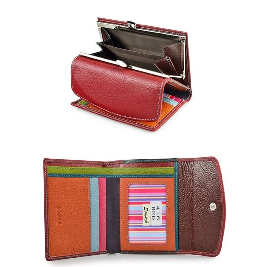 Жіночий гаманець 'Beth Cat', червоний П2362