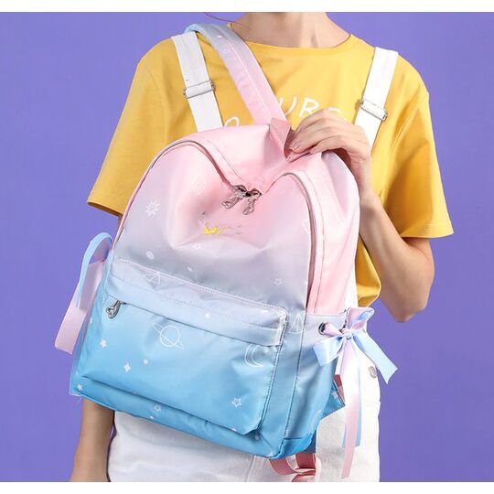 Женский рюкзак TuLaduo, голубой П2366