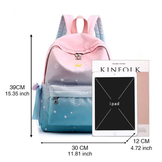 Жіночий рюкзак TuLaduo, синій П2370