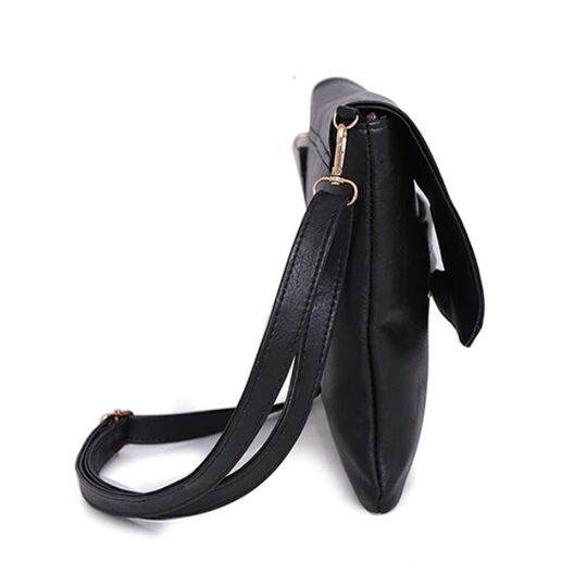 Женская сумка клатч, коричневая П2374