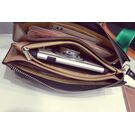 Женский кошелек, коричневый П2376