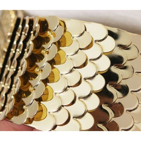 Пояс женский, золотистый П2378