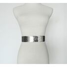 Пояс женский, серебристый П2379