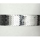 Пояс женский, серебристый П2379