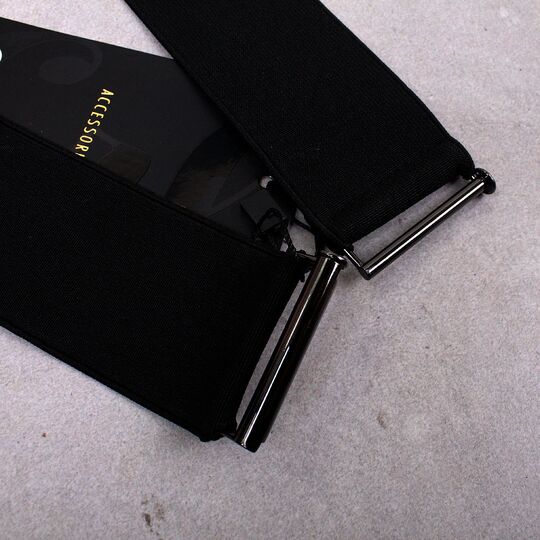 Пояс женский, черный П2380