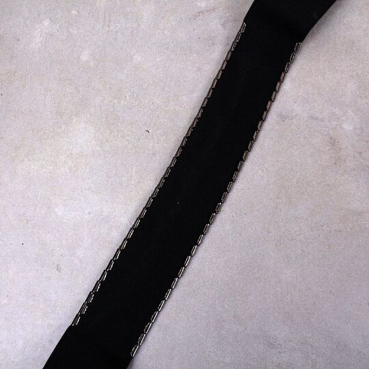 Пояс женский, черный П2380