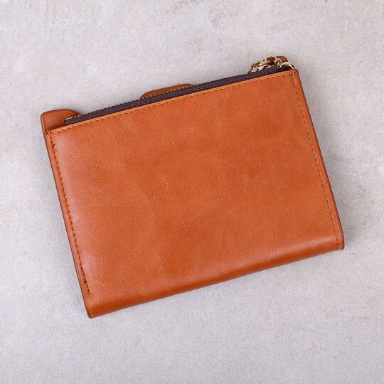 Женский кошелек "Bogesi", коричневый П2382 Женский кошелек "Bogesi", коричневый П2382