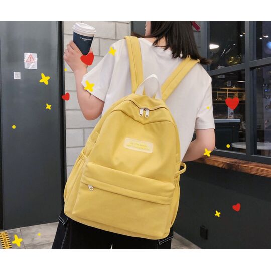 Жіночий рюкзак DCIMOR, жовтий П2390