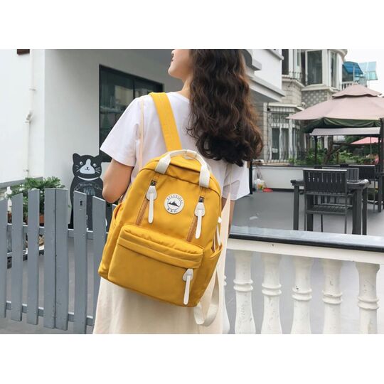 Жіночий рюкзак DCIMOR, жовтий П2403