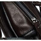 Мужская сумка слинг, черная П2407