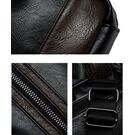 Мужская сумка слинг, черная П2407