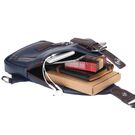 Мужская сумка слинг, черная П2408