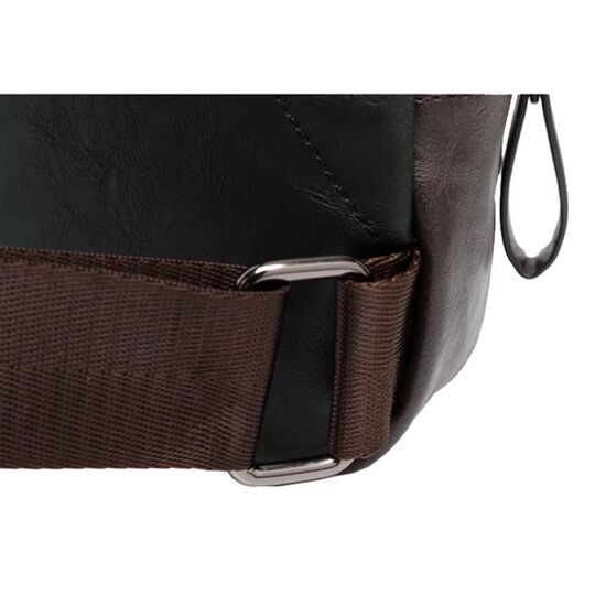 Чоловіча сумка слінг, коричнева П2409