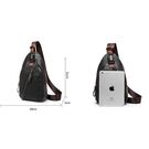 Мужская сумка слинг, синяя П2410