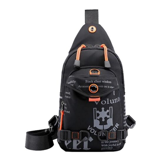 Мужская сумка на плечо, зеленая П2419