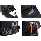 Мужская сумка на плечо, зеленая П2419