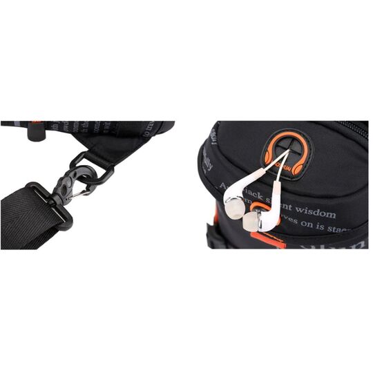 Мужская сумка на плечо, синяя П2420