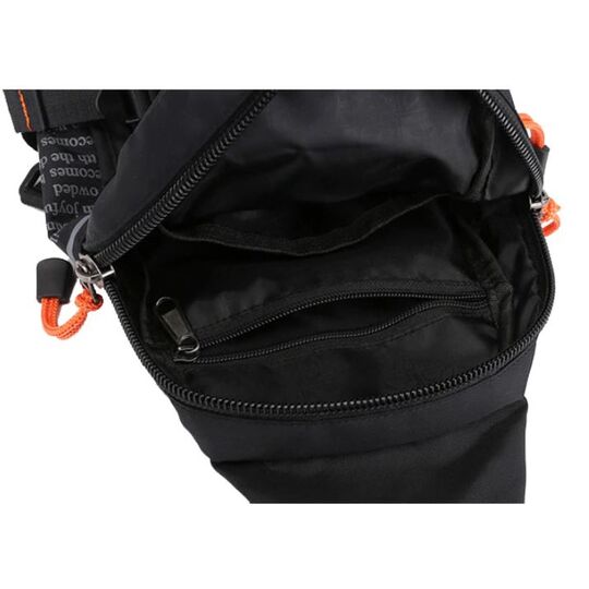 Мужская сумка на плечо, черная П2421