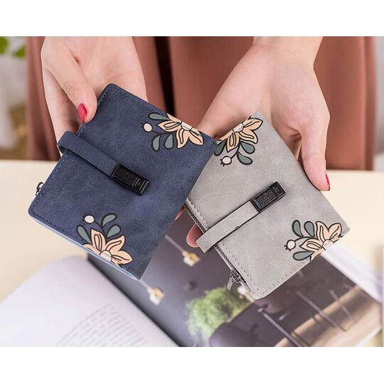 Женский кошелек City light, серый П2433