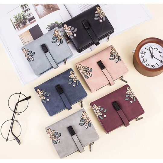 Женский кошелек City light, серый П2433