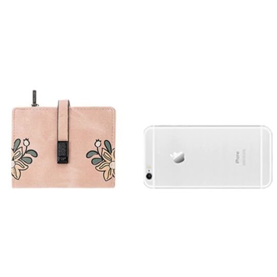 Женский кошелек City light, серый П2433