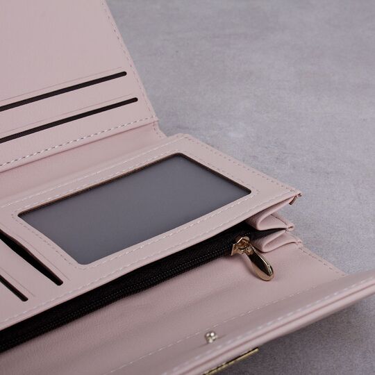 Женский кошелек City light, розовый П2438