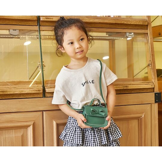 Детская сумка, зеленая П0147