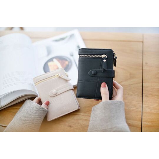 Жіночий гаманець City light, чорний П2446