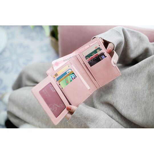 Жіночий гаманець City light, чорний П2446