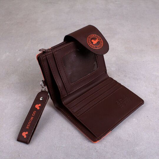 Жіночий гаманець Міккі Маус, коричневий П2449 Жіночий гаманець Міккі Маус, коричневий П2449