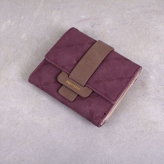 Жіночий гаманець City light, червоний П2450