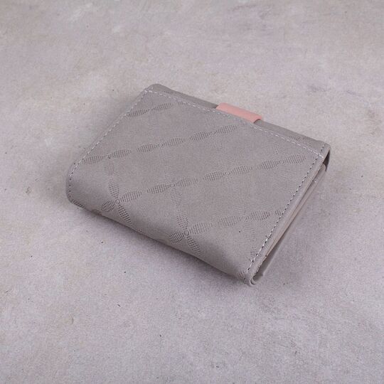 Жіночий гаманець City light, сірий П2453 Жіночий гаманець City light, сірий П2453