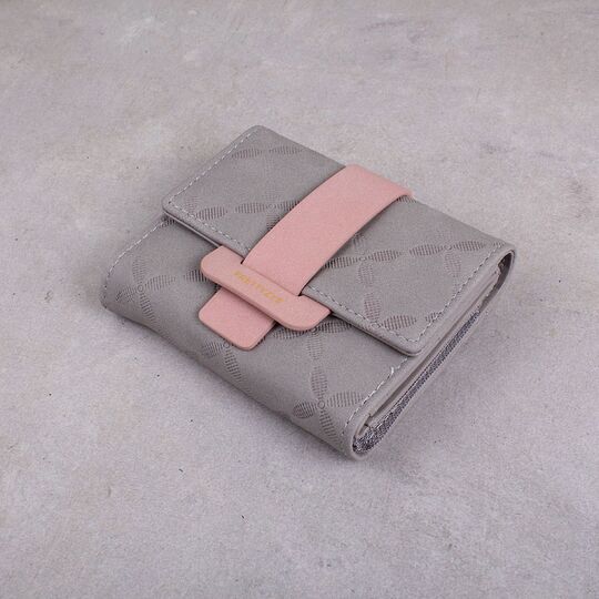 Жіночий гаманець City light, сірий П2453 Жіночий гаманець City light, сірий П2453