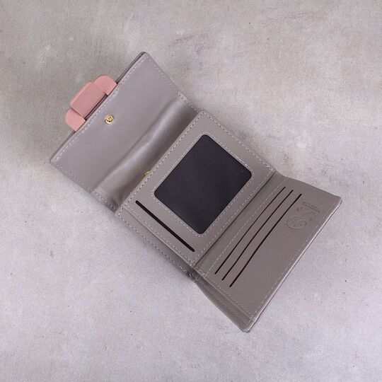 Жіночий гаманець City light, сірий П2453 Жіночий гаманець City light, сірий П2453